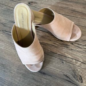 Poppy Barley open toed mule